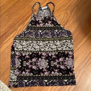 tank top with pattern